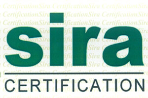 公司通過SIRA體系認證